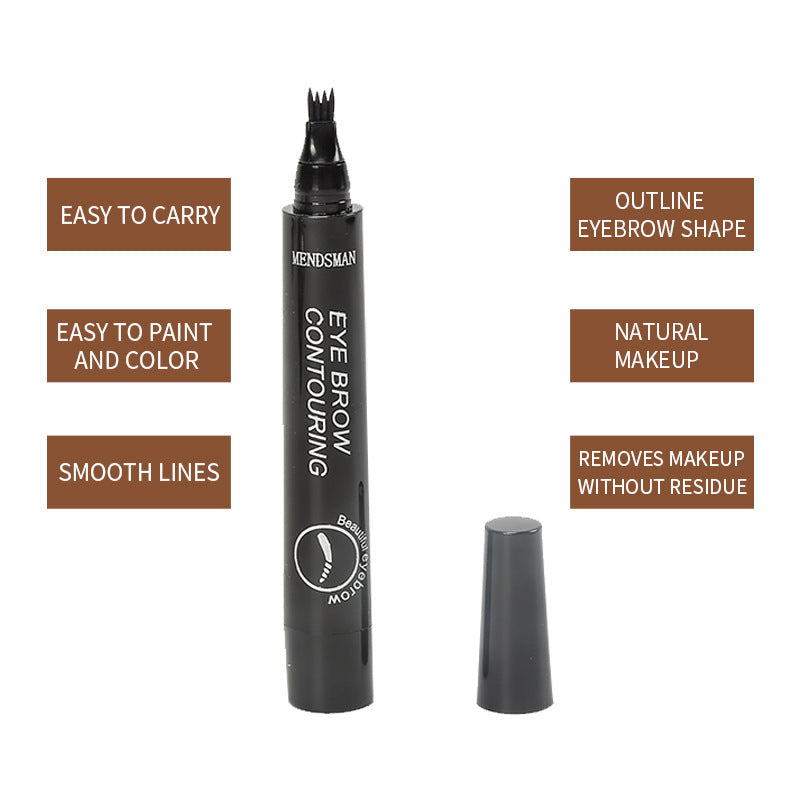 Beard And Eyebrow Pencil Waterproof Filler