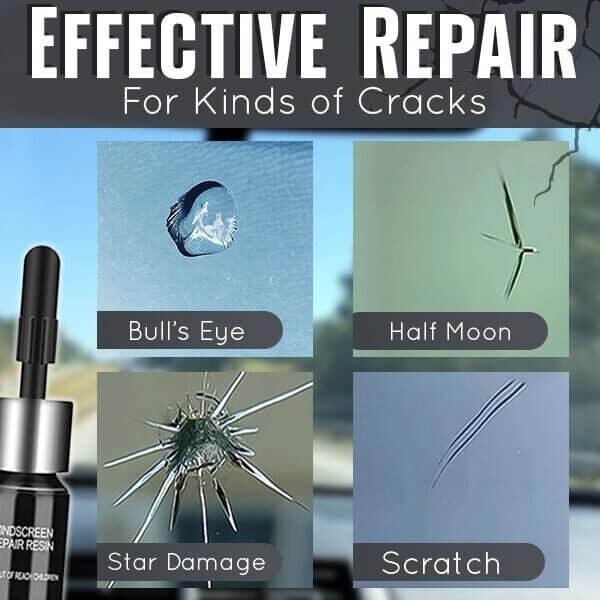 Glass Crack Nano Repair Kit