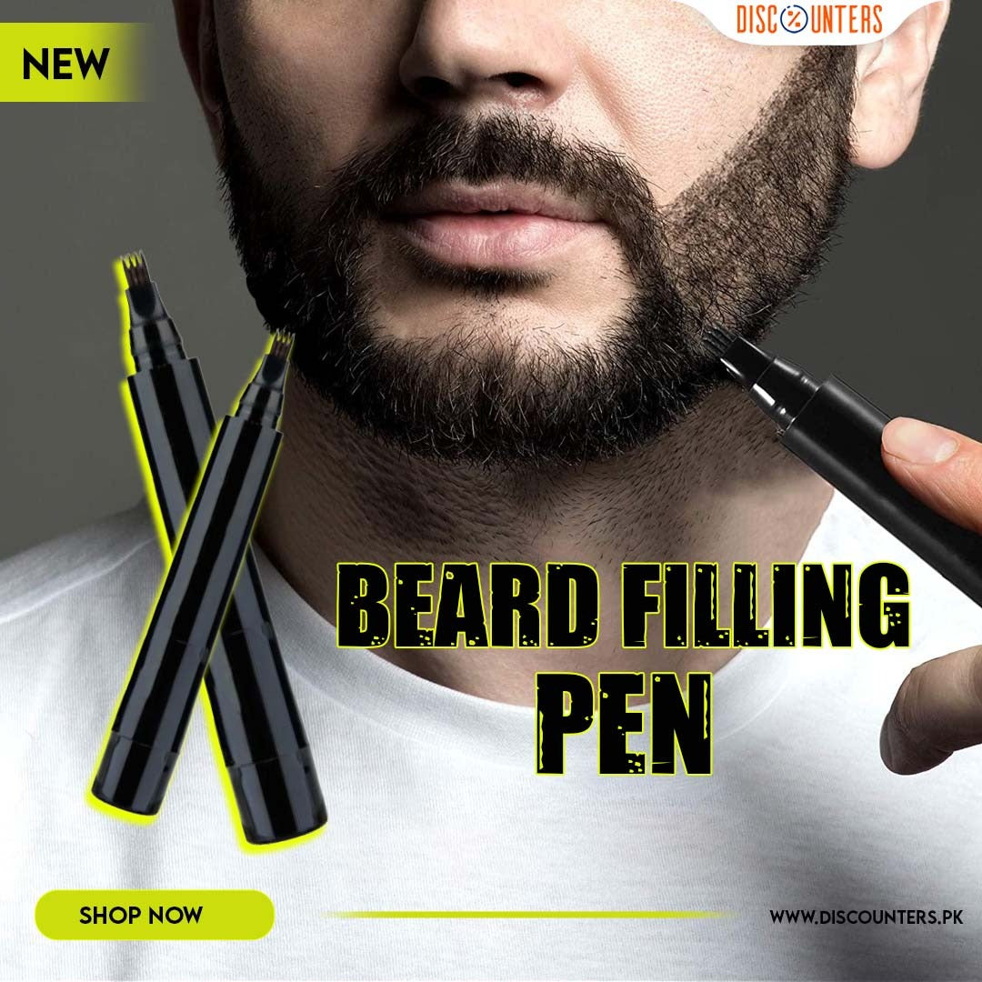 Beard And Eyebrow Pencil Waterproof Filler