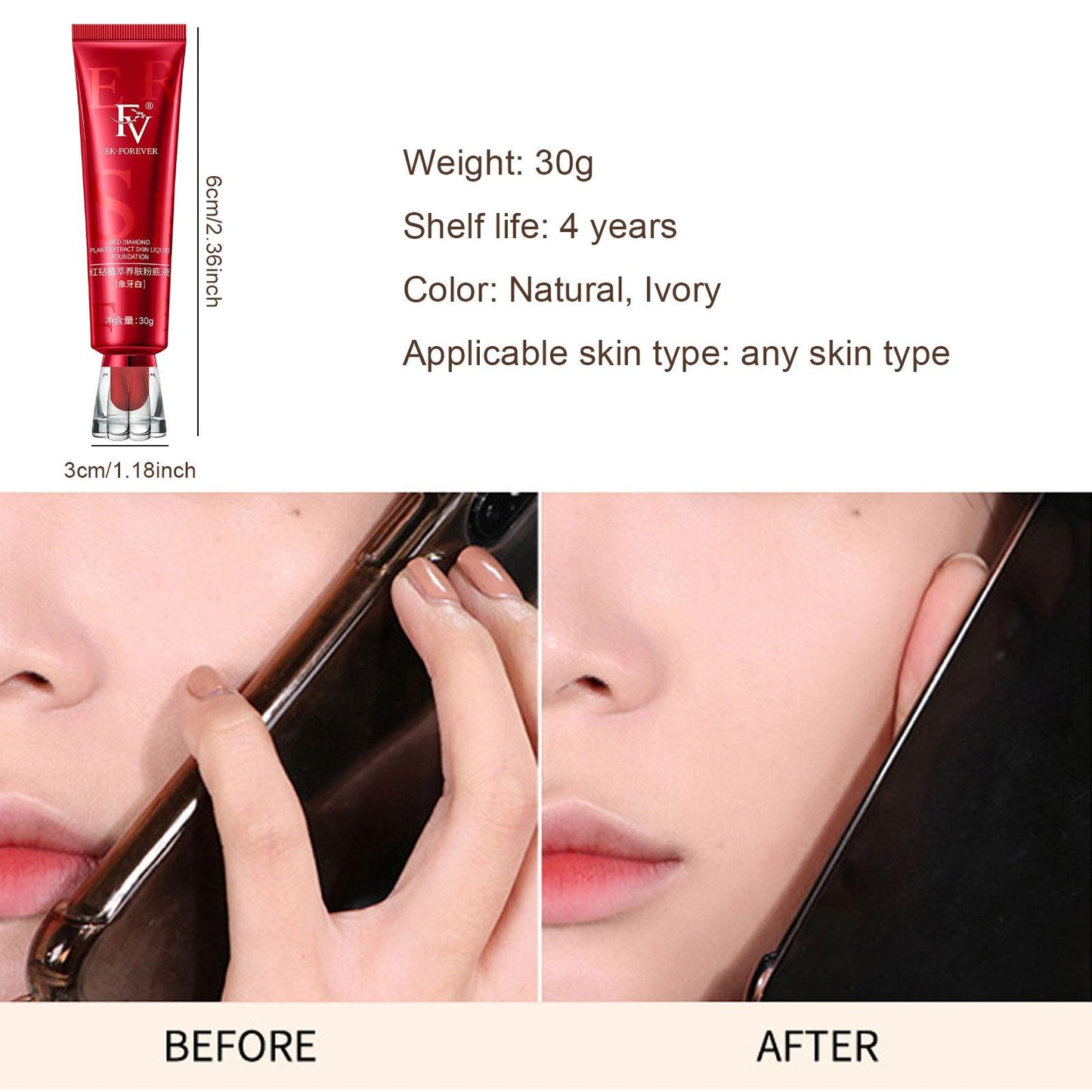 FV Waterproof Liquid Foundation